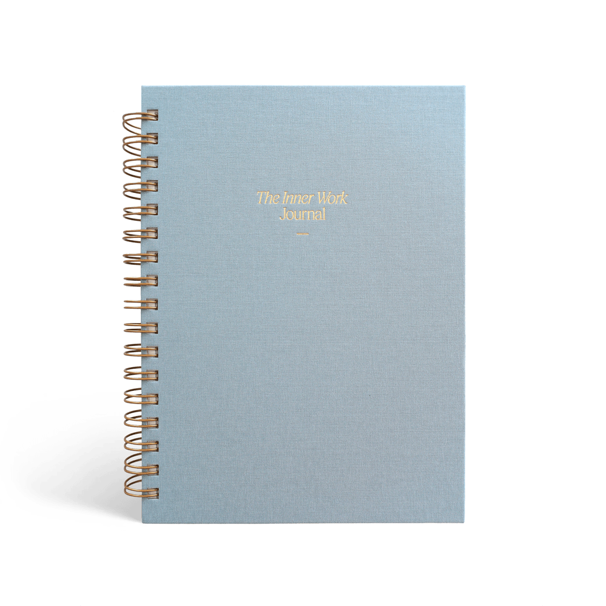Spiral Bound Sketchbook Journal - Khaki-White Inner