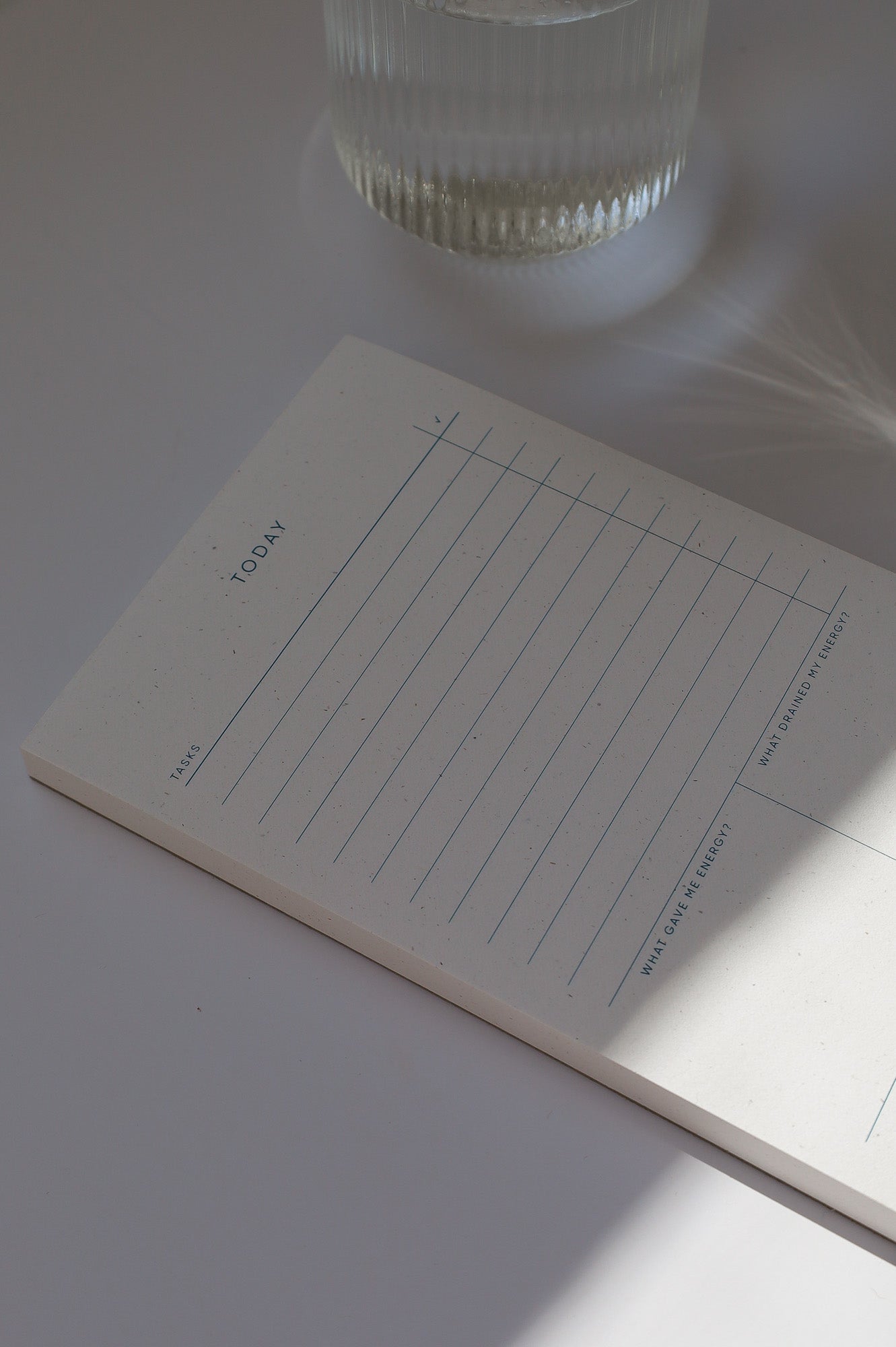 Today Notepad: Balance your Energy | 75-Sheets | 4.5