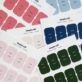 Monthly + Blank Divider Tabs