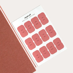 Monthly + Blank Divider Tabs