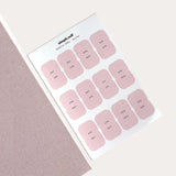 Monthly + Blank Divider Tabs