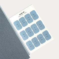 Monthly + Blank Divider Tabs