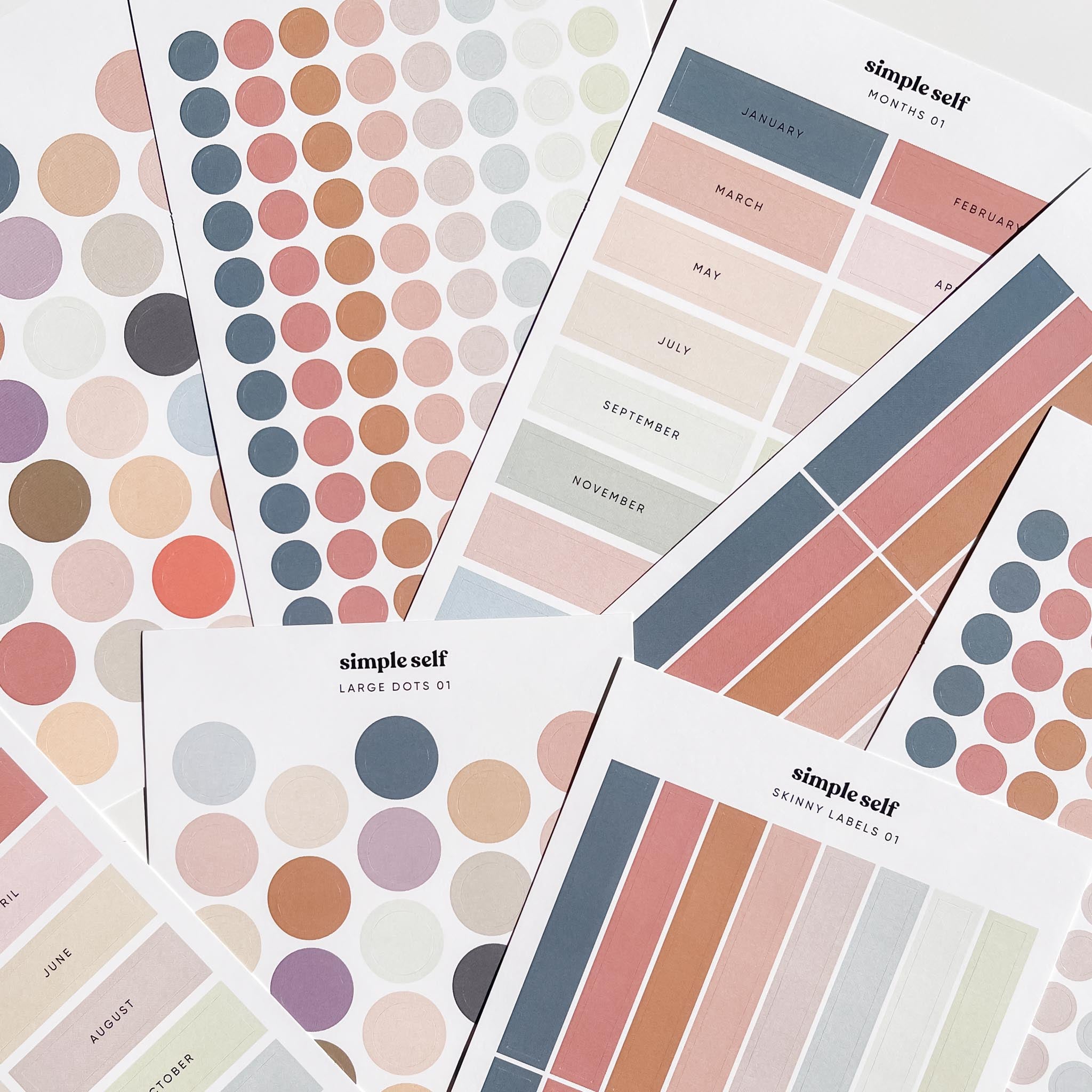 Essentials Sticker Set – Simple Self