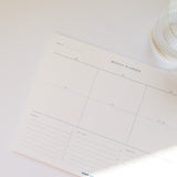 Weekly Planner Notepad