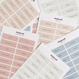 Work Sticker Set